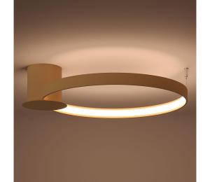 Thoro TH.222 - LED stropné svietidlo RIO LED/21W/230V CRI98 3000K pr. 55 cm zlaté TH.222