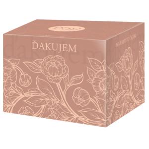 FYTOPHARMA Ďakujem darčeková kazeta 4 druhy čajov 40 ks