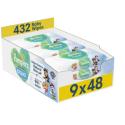 PAMPERS Pampers harmonie aqua detské vlhčené obrúsky 9 ks