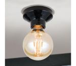 Orion - Stropné svietidlo FROST 1xE27/60W/230V čierne DL 7-679 schwarz/Kera