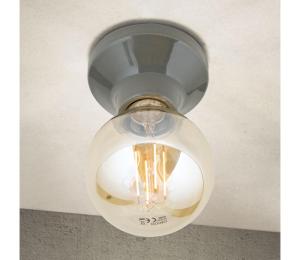 Orion - Stropné svietidlo FROST 1xE27/60W/230V sivé DL 7-679 grau/Kera