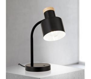 Orion - Stolová lampa GILI 1xE27/40W/230V čierna LA 4-1233/1 schwarz matt