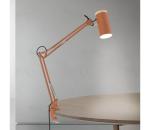 Orion - Stolná lampa so svorkou GILI 1xE27/40W/230V tehlová LA 4-1236 korallenrot