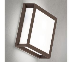 Orion - Vonkajšie svietidlo HENRY 2xE27/15W/230V IP44 hnedá AL 11-1195 corten