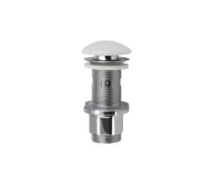 Sapho - Umývadlová výpusť Click-Clack BLOK pr. 6,7 cm mramor/biela 2401-921