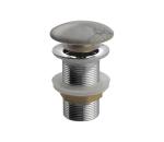 Sapho - Umývadlový odtok Click-Clack DALMA, priemer 6,7 cm, grigio MM713