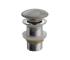 Sapho - Umývadlový odtok Click-Clack DALMA, priemer 6,7 cm, grigio MM713