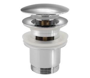 Sapho - Umyvadlová výpusť, priemer 6,7 cm, lesklý chróm CV1007