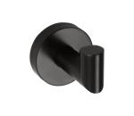 Sapho - Nástenný háčik X-ROUND 5,5x6,5 cm čierny XR208B