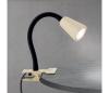 Orion - Flexibilná stolná lampa so svorkou DOTTY 1xGU10/10W/230V béžová/čierna LA 4-1232/1 khaki