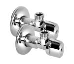 Arco - Rohový l ARCO A-80 2 ks lesklý chróm NOV76MAC