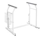 Ridder - Oporné mobilné madlá k WC 66x71,5 cm biele A0110101