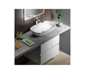 Sapho - Doska pod umývadlo AVICE 150x49,5 cm sivá/cement AV157