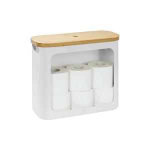Úložný priestor na toaletný papier na 12 roliek RD51703, biela