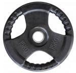 Pogumovaný olympijský kotúč SPARTAN TRI GRIP 15 kg