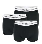 CALVIN KLEIN - boxerky 3PACK cotton stretch black accent everyday essentials
