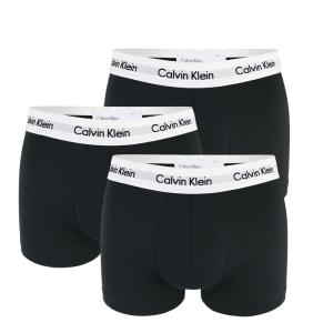 CALVIN KLEIN - boxerky 3PACK cotton stretch black accent everyday essentials