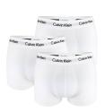 CALVIN KLEIN - boxerky 3PACK cotton stretch solid white everyday essentials