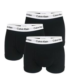 CALVIN KLEIN - boxerky 3PACK cotton stretch classic black accent everyday essentials
