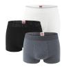 LEVI`S -  3PACK boxerky Levi`s high comfort cotton premium black grey combo