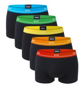 BOSS - boxerky 5PACK essential cotton stretch This is love edition
