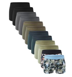 JACK & JONES - boxerky 12PACK Jacjonah flower multicolor combo