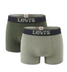 LEVI`S - boxerky 2PACK Levi`s optical illusion green combo - limitovaná edícia