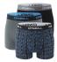 O`NEILL - boxerky 3PACK multi peru black & gray combo
