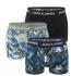 JACK & JONES - boxerky 3PACK Jacbrady flower