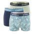 O`NEILL - boxerky 3PACK cotton stretch blue stone & outer space combo