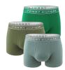 TOMMY HILFIGER - boxerky 3PACK everyday essentials olive & gravity green tones