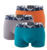 EMPORIO ARMANI - boxerky 3PACK stretch cotton moderno colore con Armani logo