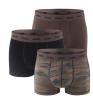 DIESEL - pánske boxerky 3PACK cotton stretch modern dark forest print