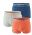 Calvin Klein - boxerky 3PACK Icon cotton stretch coral & denim tones