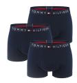 TOMMY HILFIGER - boxerky 3PACK TH original premium textured dark navy