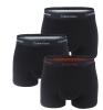 Calvin Klein - boxerky 3PACK Icon cotton stretch relaxed black / deep color waist
