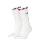 TOMMY HILFIGER – ponožky 2PACK TH uni Tommy Jeans original iconic white classic fit