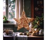 Brilagi - LED vianočná dekorácia LED/2xAA 30x28 cm hviezda 1v1102-OEM1