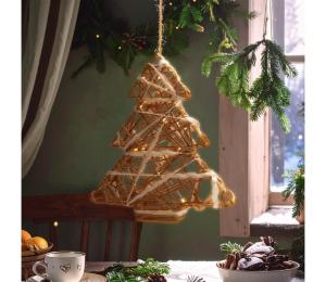Brilagi - LED vianočná dekorácia LED/2xAA 34x31 cm stromček 1v1103-OEM1