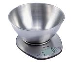 Heinner HKS-5SS - Digitálna kuchynská váha s miskou, 2× AAA, nerez HKS-5SS