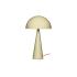 HÜBSCH stolová lampa Mush, piesková, kov, výška 50 cm