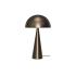 HÜBSCH stolová lampa Mush, mosadz brúsená, výška 50 cm