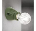 Orion - Nástenné svietidlo FROST 1xE27/60W/230V zelené WA 2-1367 grün/Kera