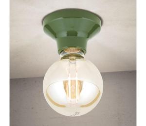 Orion - Stropné svietidlo FROST 1xE27/60W/230V zelené DL 7-679 grün/Kera
