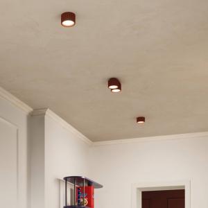 Stropné svietidlo RIBLA, okrová, Ø 10 cm, kov, GX53