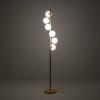Stojacia lampa KARE Scala Balls, greige, sklo, 160 cm, G9