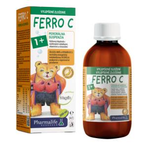 PHARMALIFE Ferro C 1+ perorálna suspenzia banánová príchuť 200 ml