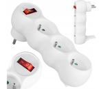 Vayox Rozbočovač zásuviek s vypínačom, 3 zásuvky BX14693