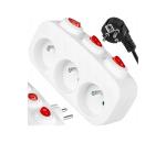 Vayox Rozbočovacia zásuvka s vypínačmi 3Z BX14692