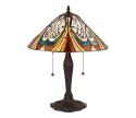Endon Stolná lampa Tiffany HECTOR 2xE27/60W/230V, priemer 40 cm 64163